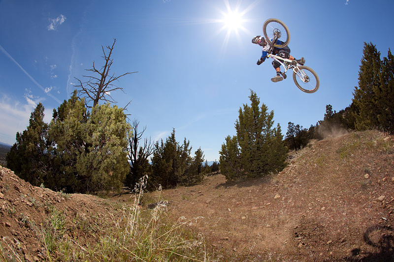 Sunshine and dust.