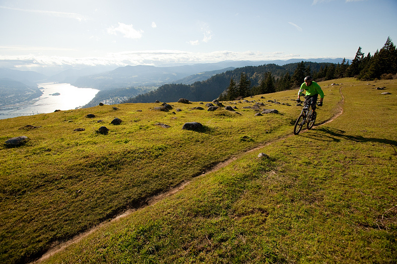 Hood River has a variety of riding and scenery.