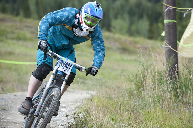 Ryan Berrecloth coming into the finish