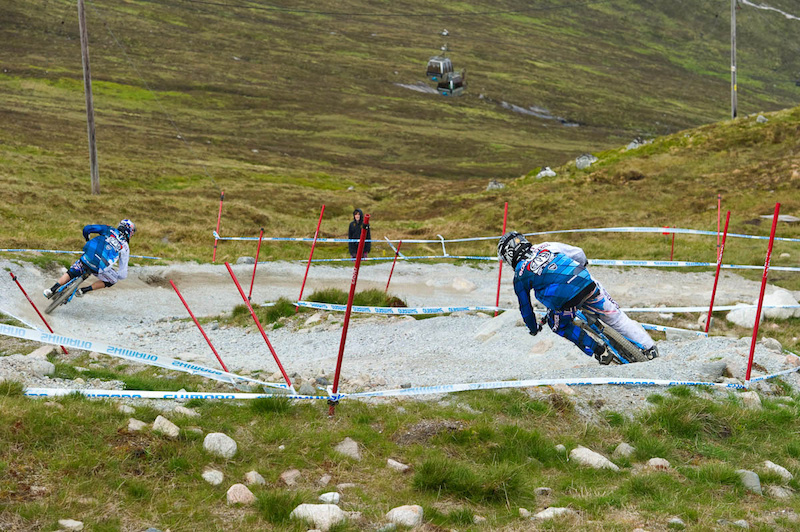 Athertons. It was good to see Dan out on the track again.