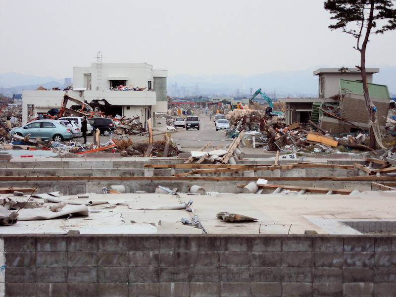 Tsunami Damage