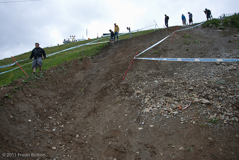 Leogang Austria - World Cup. These are most definitely catcher berms.