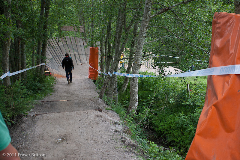 Leogang Austria - World Cup. Wallride 2 