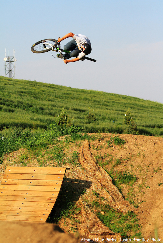 Opening day at Valmont Bike Park R-Dogg was keeping the crowd entertained with all sorts of triclks but there is something about R-Doggs 3 s that just make you stop and think WOW 
