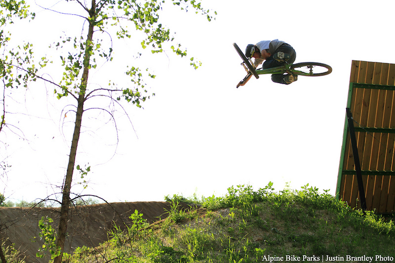 Giving it a bit of a table of the wallride 