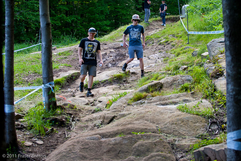 Mont Ste Anne World Cup - Connor Fearon of Australia makes his first World Cup appearance.