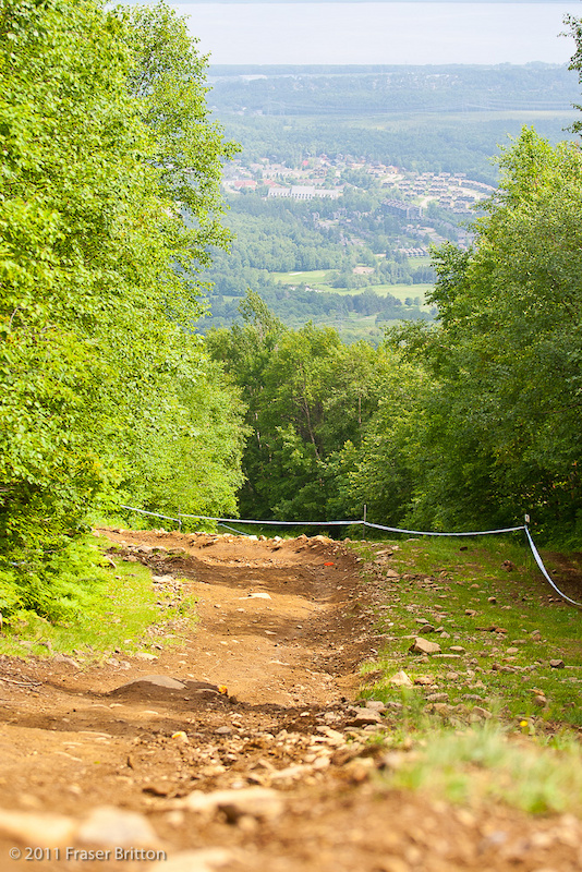 Mont Ste Anne World Cup - Ya it s gonna be another fast one.
