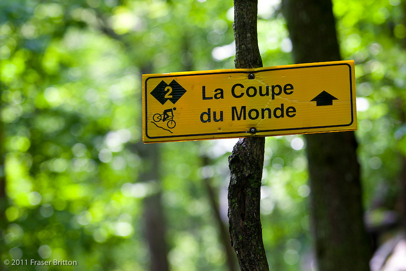 Mont Ste Anne World Cup - This way for awesomeness.