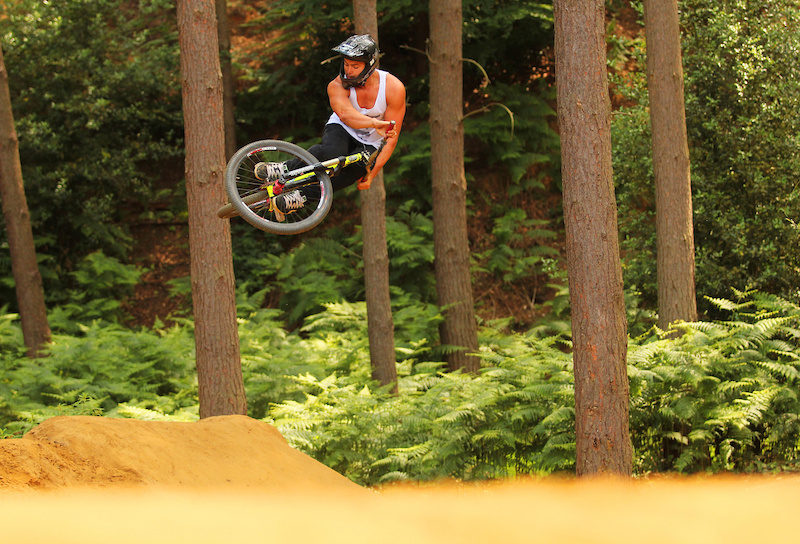 Showing his moto roots.