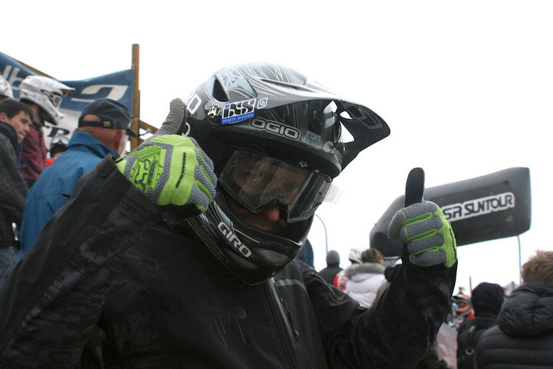 Kamil at the Mega Avalanche Alpe d Huez