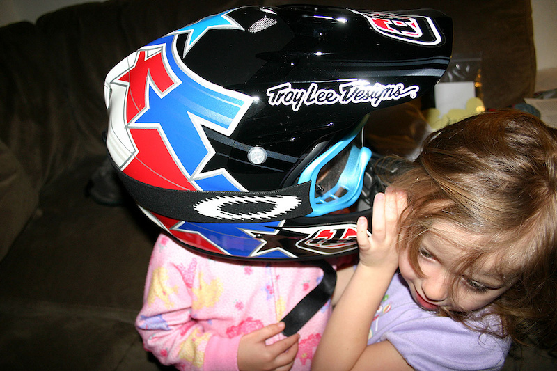 Same goes for your helmet.