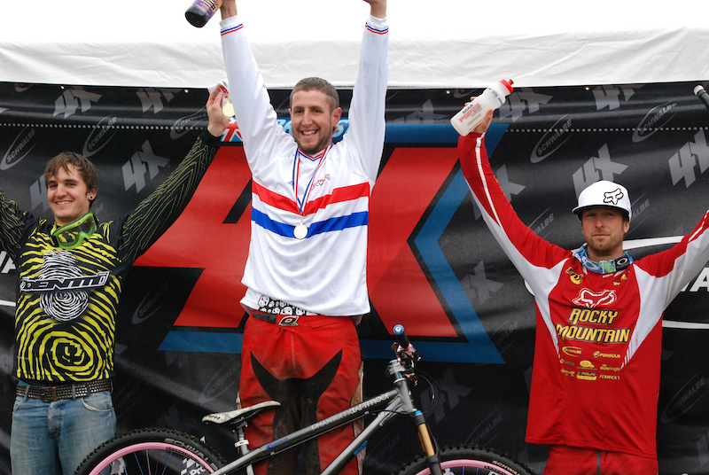 2011 UK 4X National Championships - Senior podium
