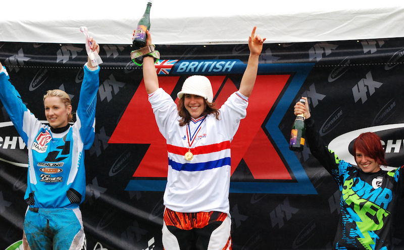 2011 UK 4X National Championships - Senior Female podium