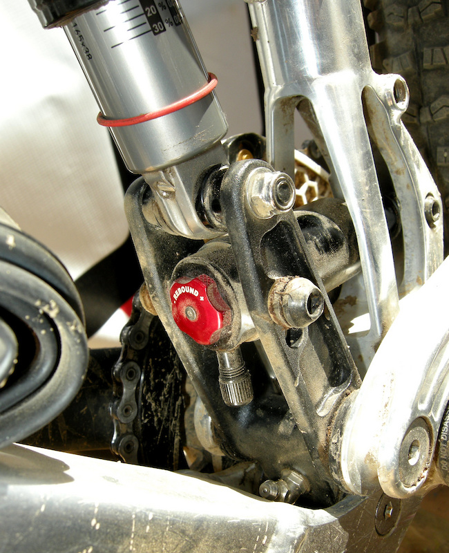 Air spring dial