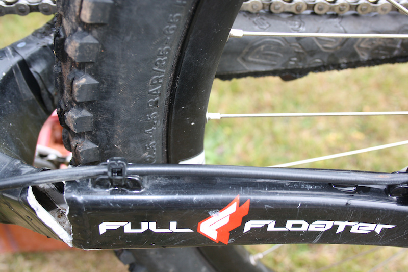 My snapped frame 