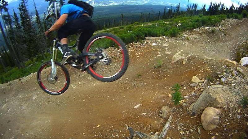 Ripped from a video Ryan boosts the best hip at Kicking Horse.