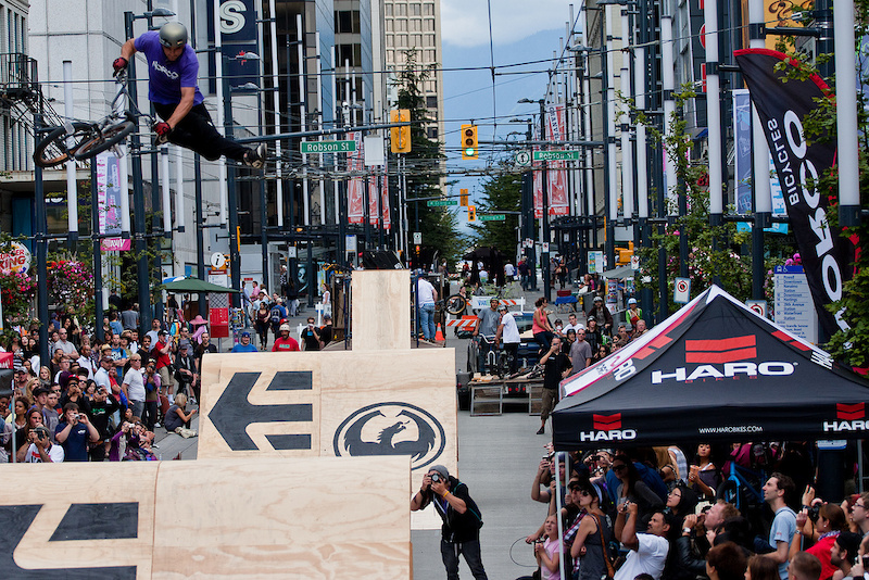 Battle For Granville in Downtown Vancouver.