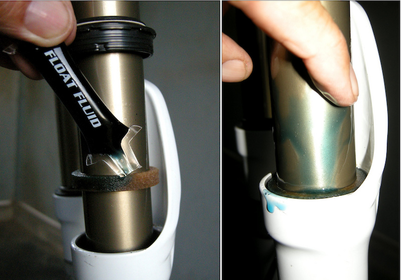 lubricate glide ring