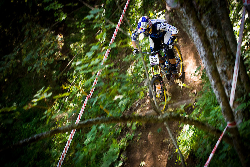 Team CRC Nukeproof at World Champs in Champery