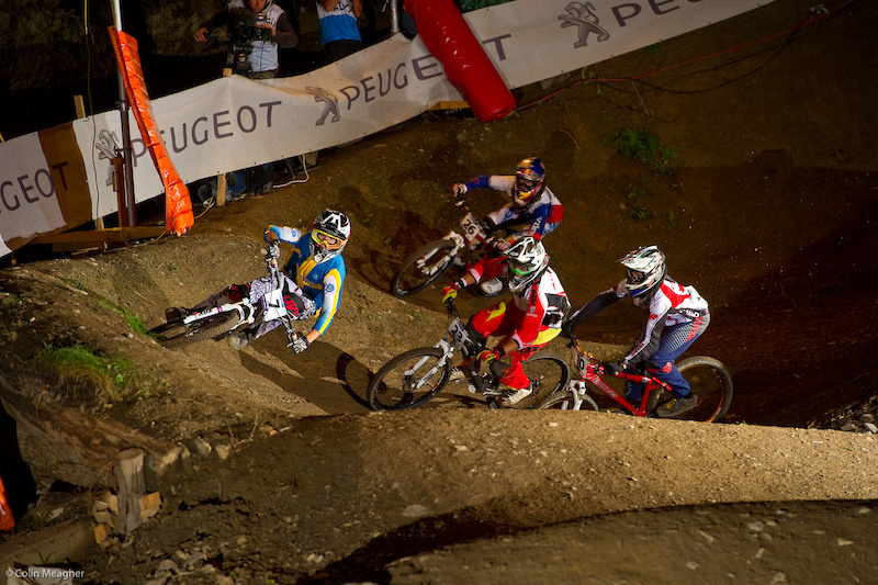 Felix Beckman took this round but again he s not strong enough to face the giants of the sport.
