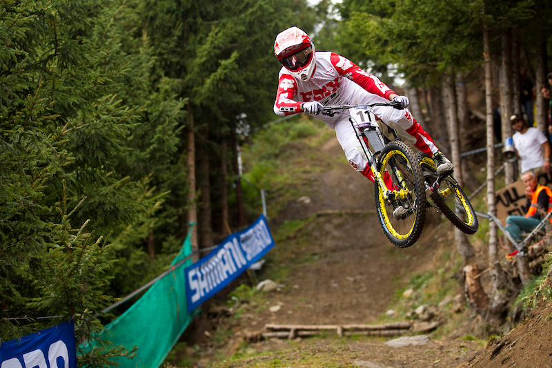  during the 2011 World Championships Champery Switzerland. Photo by Sven Martin