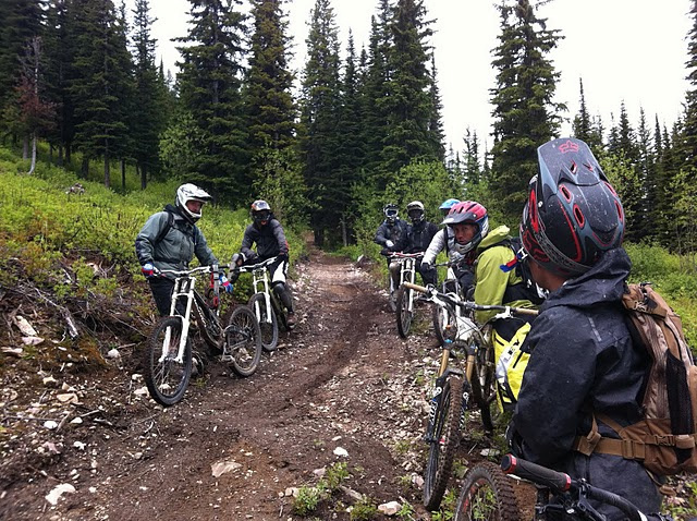 Level 2 instructors course participants practice their skill instruction.