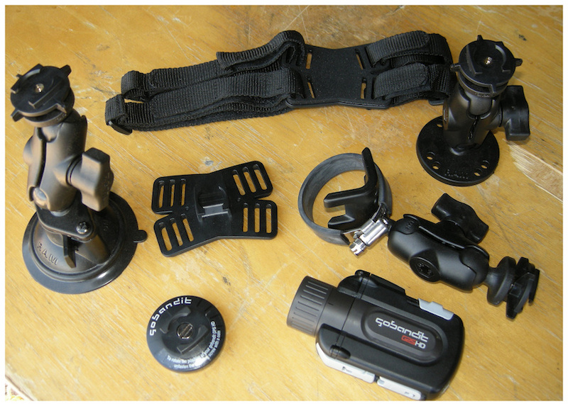 HD GPS camera mounts