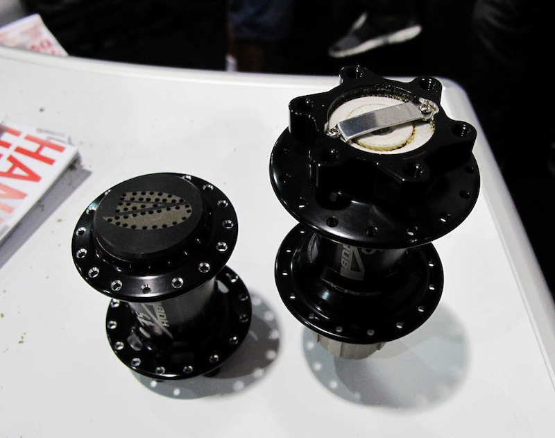 Interbike 2011 picture - Acros Salt and Pepper shakers.