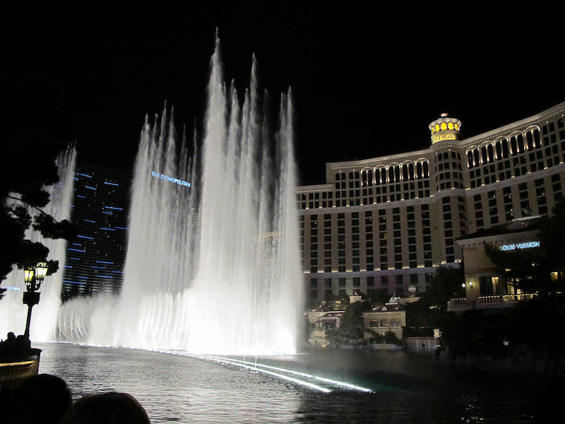 Interbike 2011 picture - Bellagio Fountain