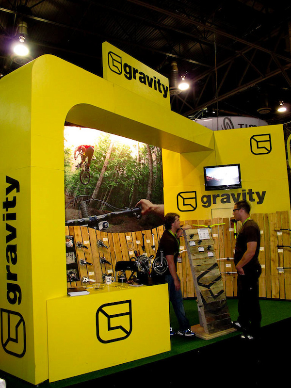 Interbike 2011 picture - Gravity Booth