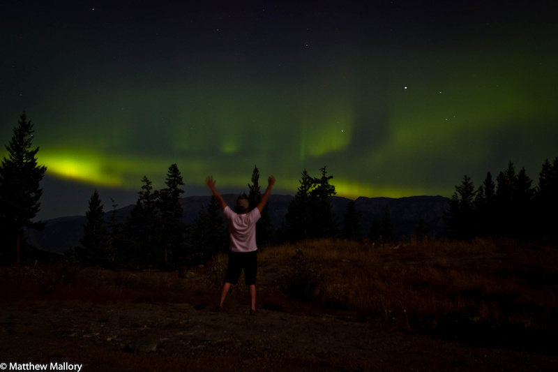 Bryce raises the northern lights