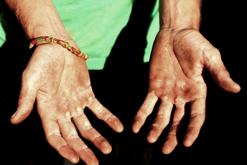 Working hands