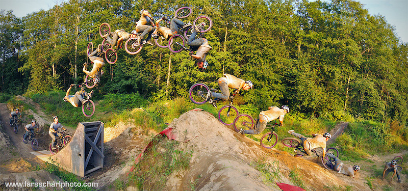 After going huge for three or four hours straight and getting the Cashroll shot Antti told me he just wanted to try the double flip. I was way more nervous than he was and he came so close to stomping it... next time buddy 