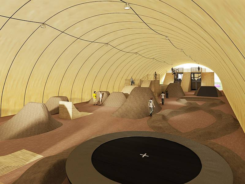 The first European indoor dirtpark will be at your service very soon More info at www.facebook.com dirtpark.org