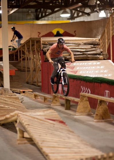 Shredding a beam ride
