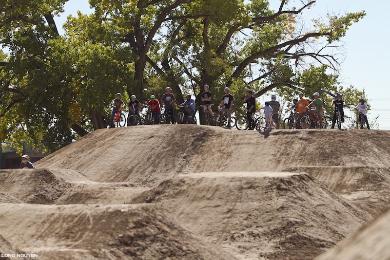 North Valley Bike Park in Albuquerque NM.