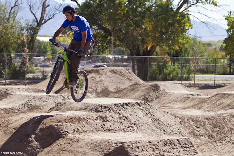 North Valley Bike Park in Albuquerque NM.
