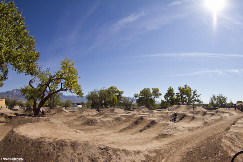 North Valley Bike Park in Albuquerque NM.