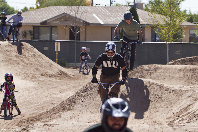North Valley Bike Park in Albuquerque NM.