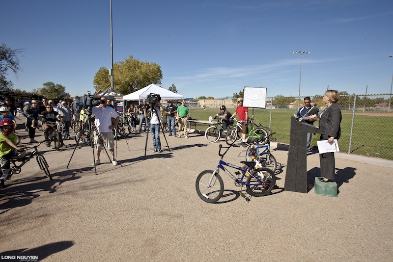 North Valley Bike Park in Albuquerque NM.