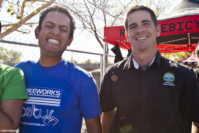 North Valley Bike Park in Albuquerque NM. These guys are the brains behind the whole operation.