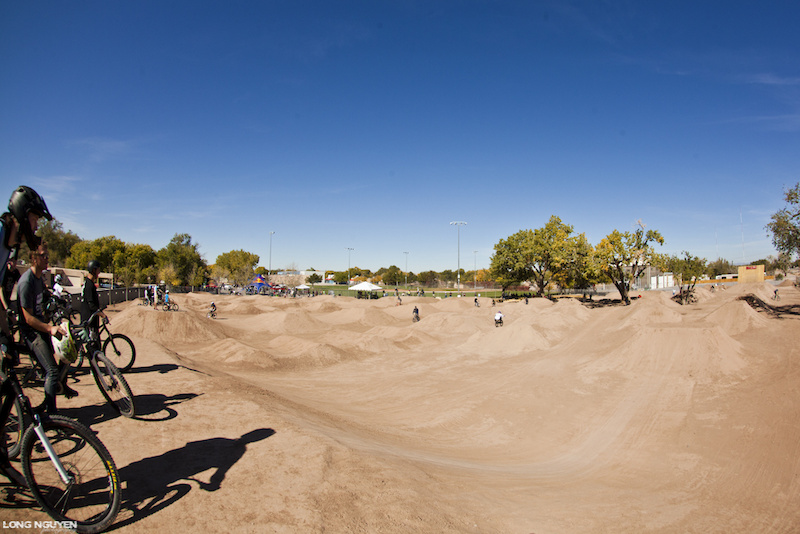 North Valley Bike Park in Albuquerque NM.