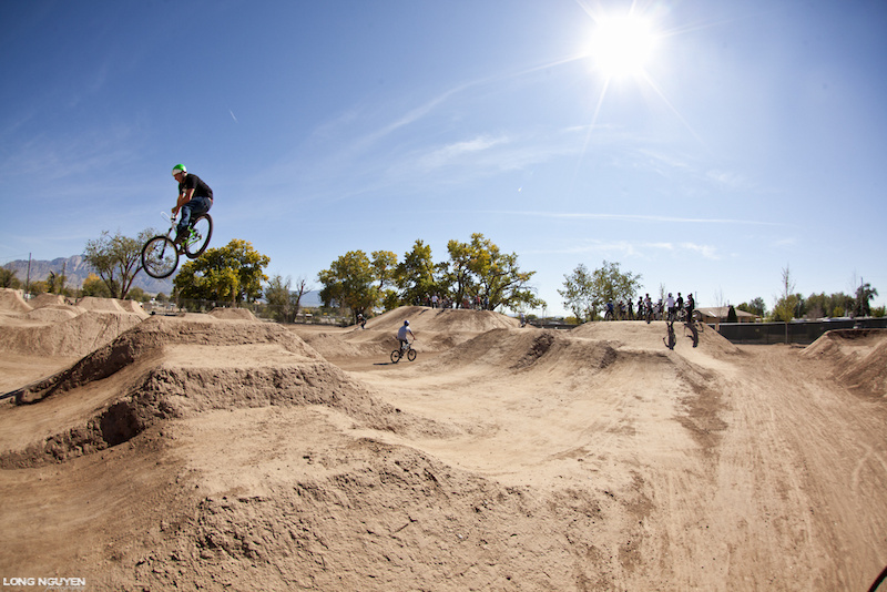 North Valley Bike Park in Albuquerque NM.
