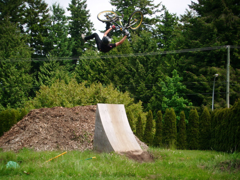 Flip whip on the mulch Photo Brendan Howey