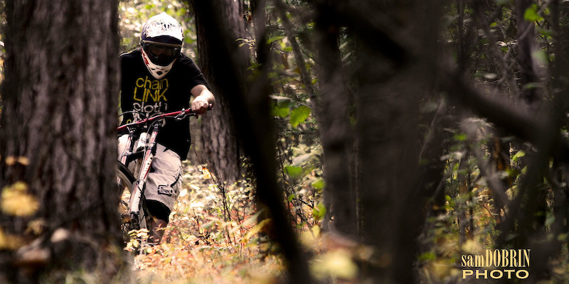 shredding dh laps in kelowna o sam dobrin