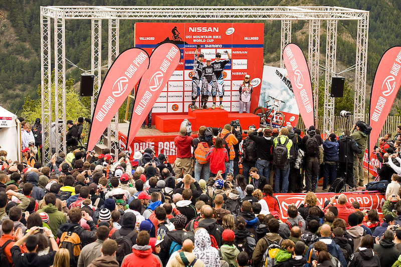  during the Nissan UCI MTB world cup presented by Shimano at Vallnord Andorra.
