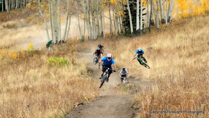 Trainin some highspeed jumps