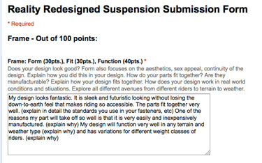 sample submission form