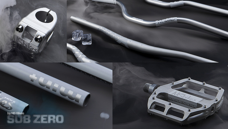 SUB ZERO - one of the new finishes that we are using in the 2012 product line. Designed to freeze your enemies. More at http www.nsbikes.com news item 497-sub-zero-by-ns-bikes.html