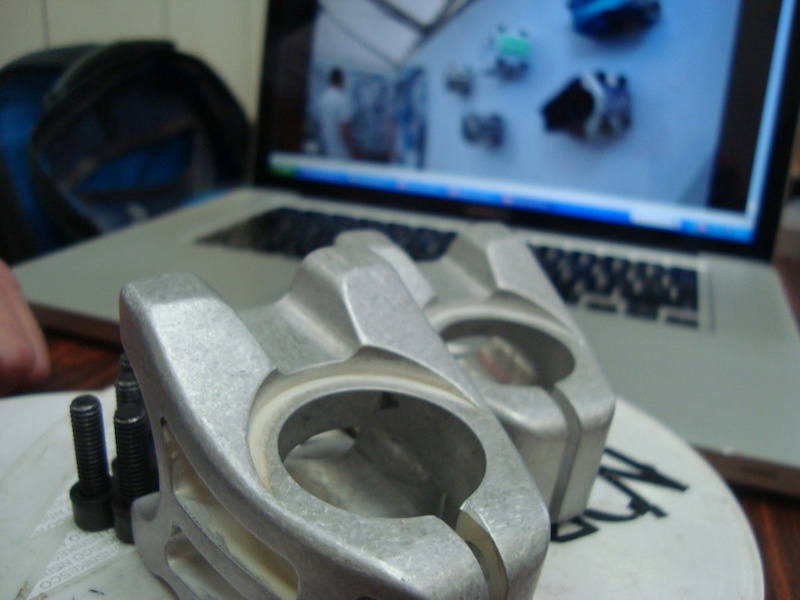 New Octane One stems in raw... To get the best material characteristics they are forged before CNC work starts. Check out this sweet little stem here http octane-one.com products stems.html